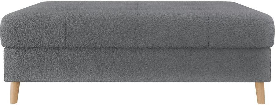 Home affaire Hocker CHARRE XXL stiksel in het zitgedeelte afmetingen: B D H: 118 73 40 cm