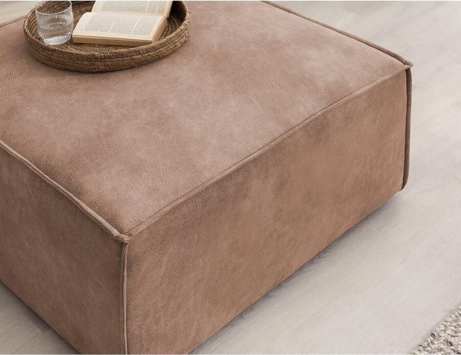 Home affaire Fauteuil Sherwood Loveseat en hocker als set passend bij de bekleding-serie SHERWOOD