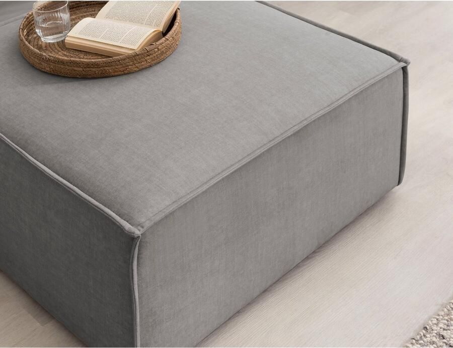 Home affaire Fauteuil Sherwood Loveseat en hocker als set passend bij de bekleding-serie SHERWOOD