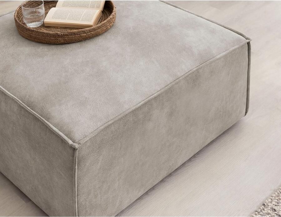 Home affaire Fauteuil Sherwood Loveseat en hocker als set passend bij de bekleding-serie SHERWOOD
