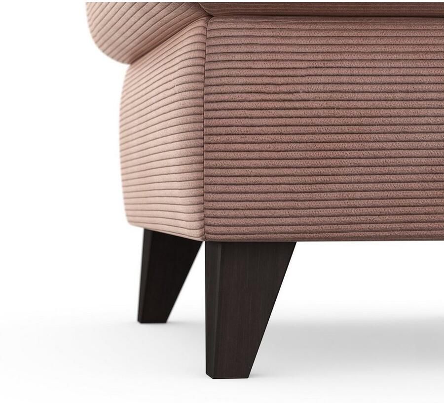 Home affaire Hocker Trelleborg Cord-bekleding met opbergvak inclusief binnenveringsinterieur