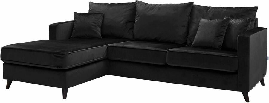 Home affaire Hoekbank Renesse L-vorm los kussen opstaande naad aan zitkussen