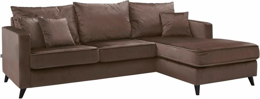 Home affaire Hoekbank Renesse L-vorm los kussen opstaande naad aan zitkussen