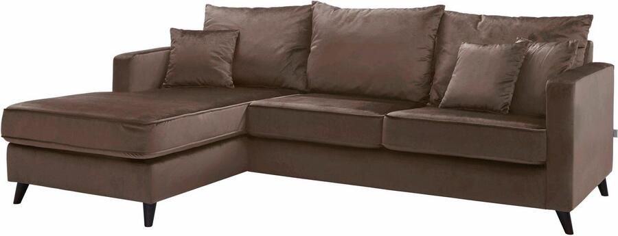 Home affaire Hoekbank Renesse L-vorm los kussen opstaande naad aan zitkussen