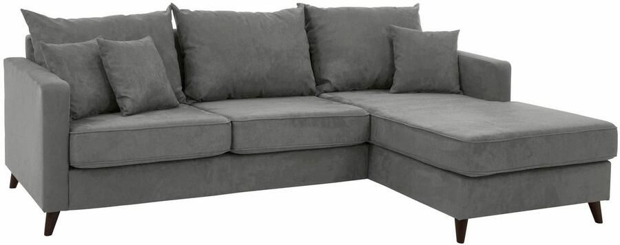 Home affaire Hoekbank Renesse L-vorm los kussen opstaande naad aan zitkussen