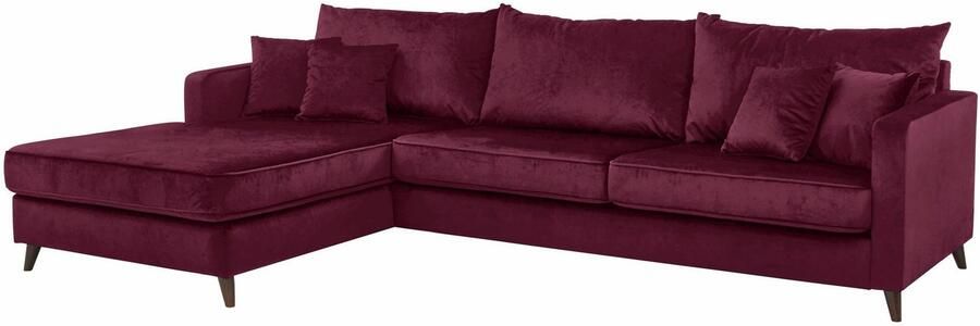 Home affaire Hoekbank Renesse L-vorm los kussen opstaande naad aan zitkussen