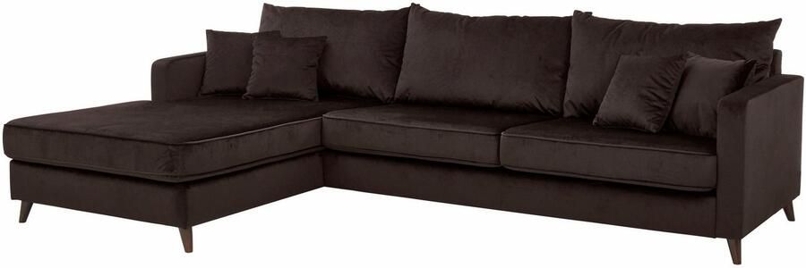 Home affaire Hoekbank Renesse L-vorm los kussen opstaande naad aan zitkussen