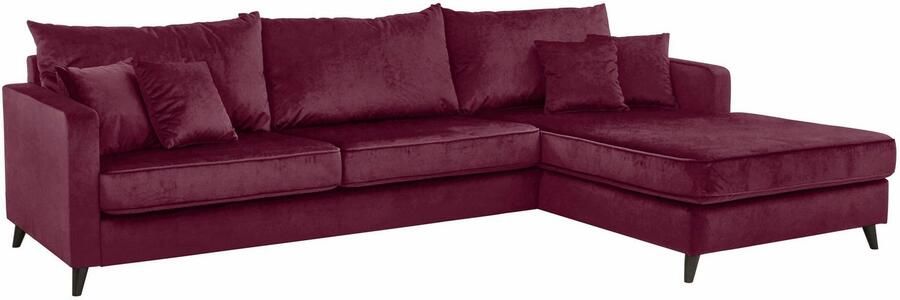 Home affaire Hoekbank Renesse L-vorm los kussen opstaande naad aan zitkussen