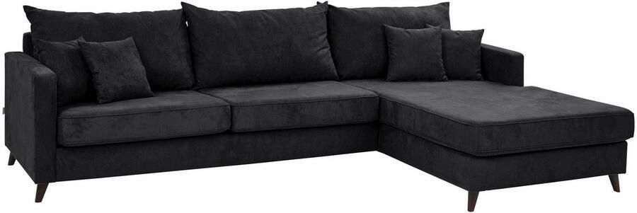 Home affaire Hoekbank Renesse L-vorm los kussen opstaande naad aan zitkussen