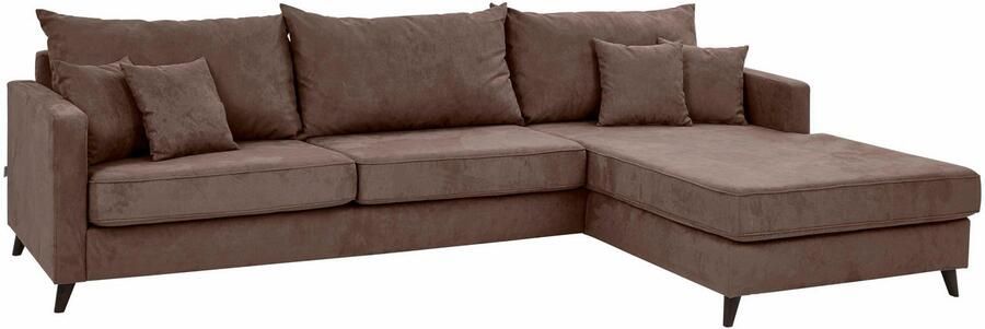 Home affaire Hoekbank Renesse L-vorm los kussen opstaande naad aan zitkussen