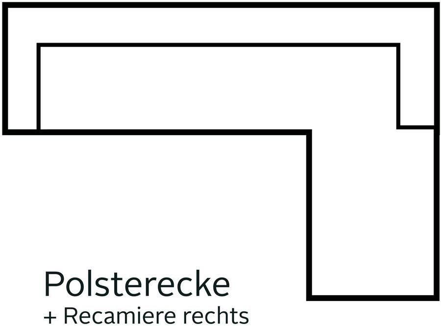 Home affaire Hoekbank TRIPLO optionele slaapbank met bedlade afmetingen B D H: 234 164 89 cm