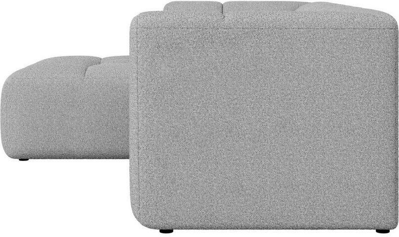 Home affaire Hoekbank Tuure L-vorm met golfondersteuning