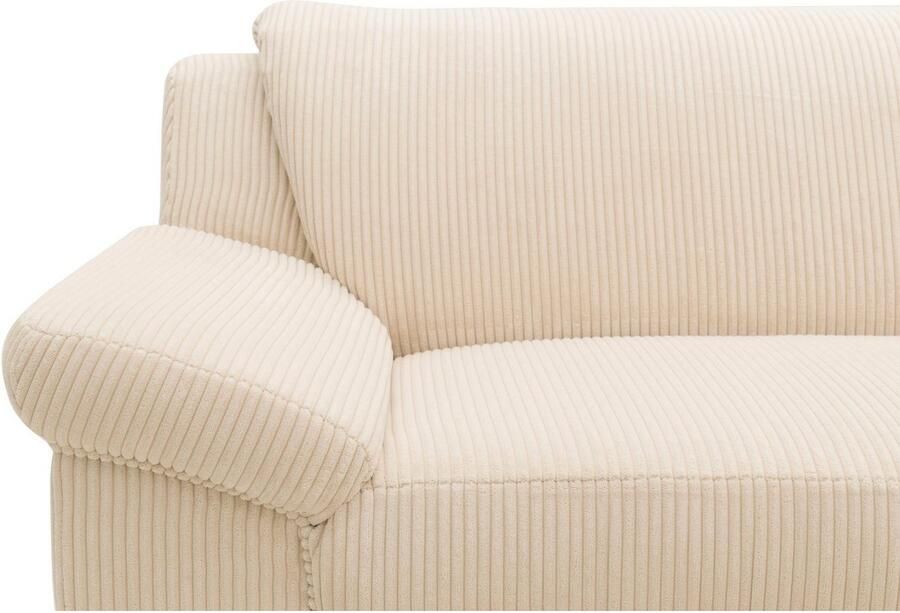 Home affaire Hoekbank Yesterday tijdloos en elegant comfortabele armleuningen L-vorm