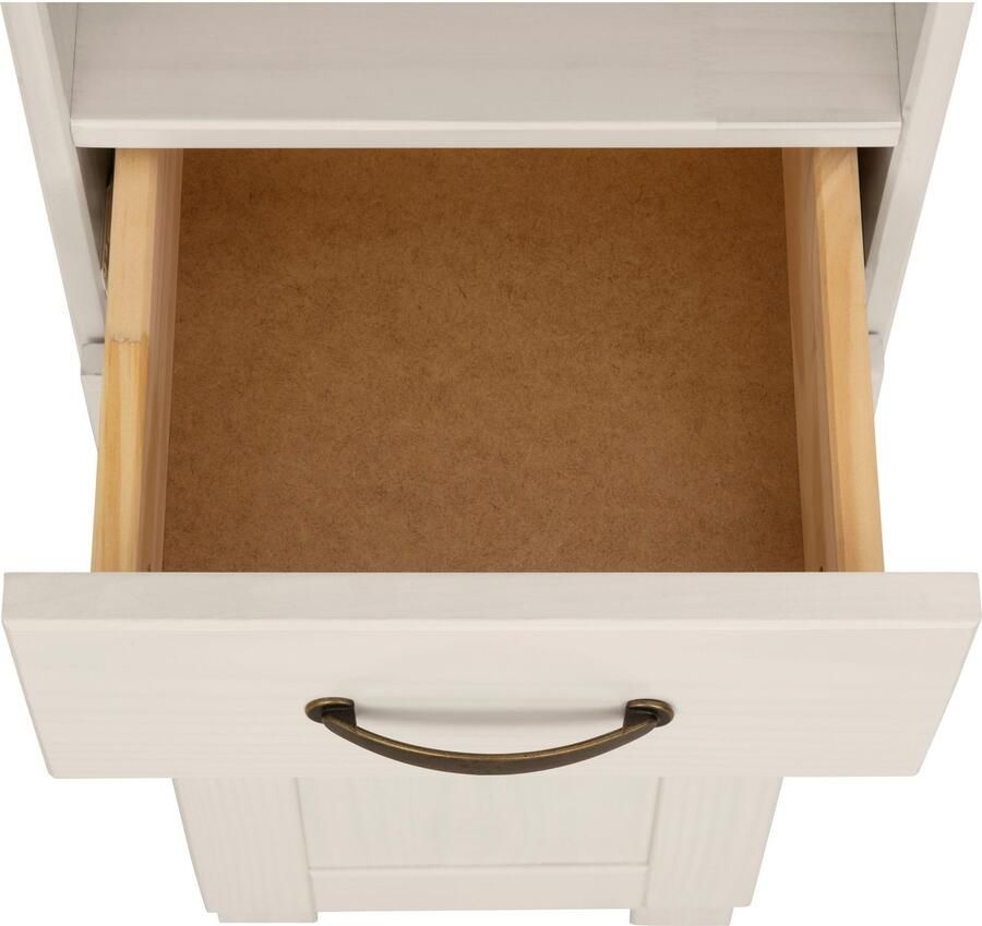 Home affaire Hoge kast Rodby Massief FSC -gecertificeerd hout breedte 33 cm hoogte 180 cm