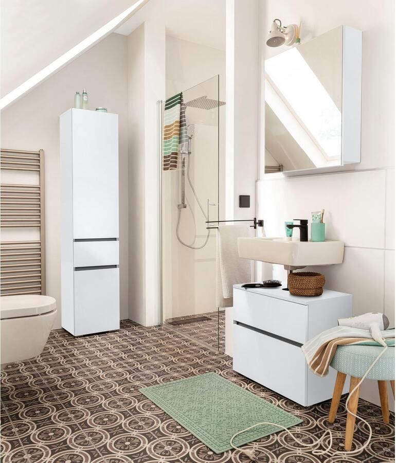 Home affaire Hoge kast Wisla Hoogte 180 cm met deuren & lade