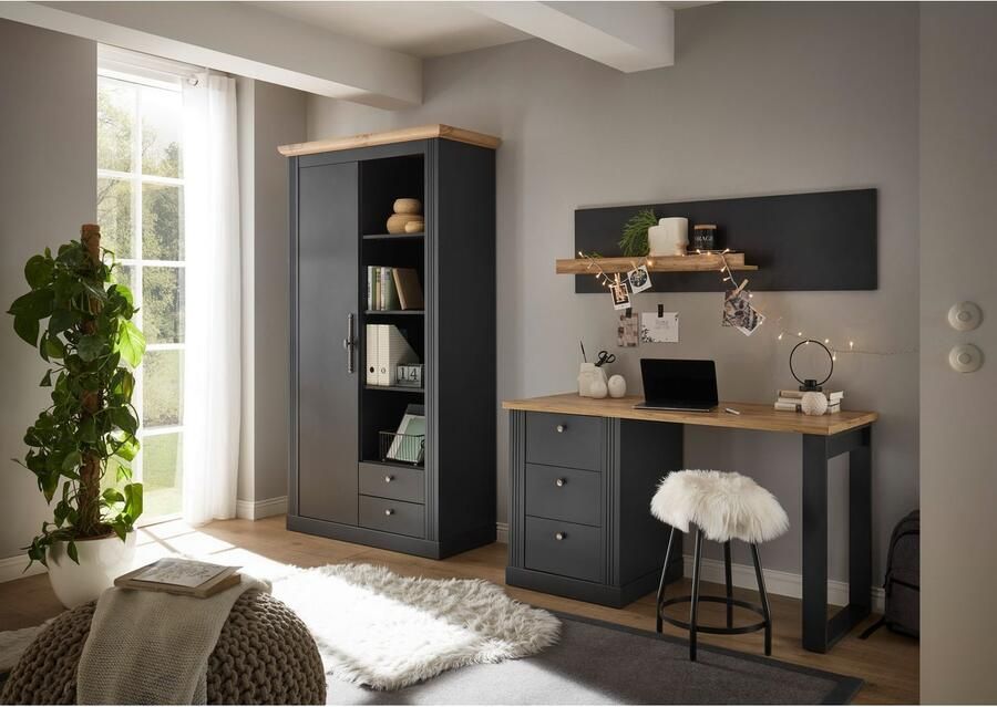 Home affaire Bureau Westminster in romantische landelijke stijl breedte 138 cm exclusief by otto