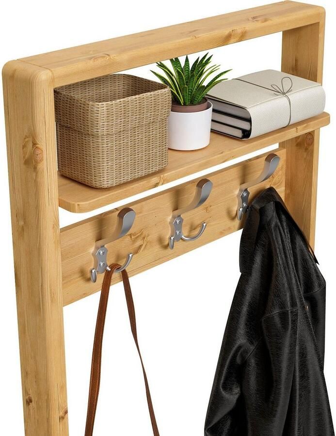 Home affaire Kapstokpaneel Luven FSC -gecertificeerd massief hout