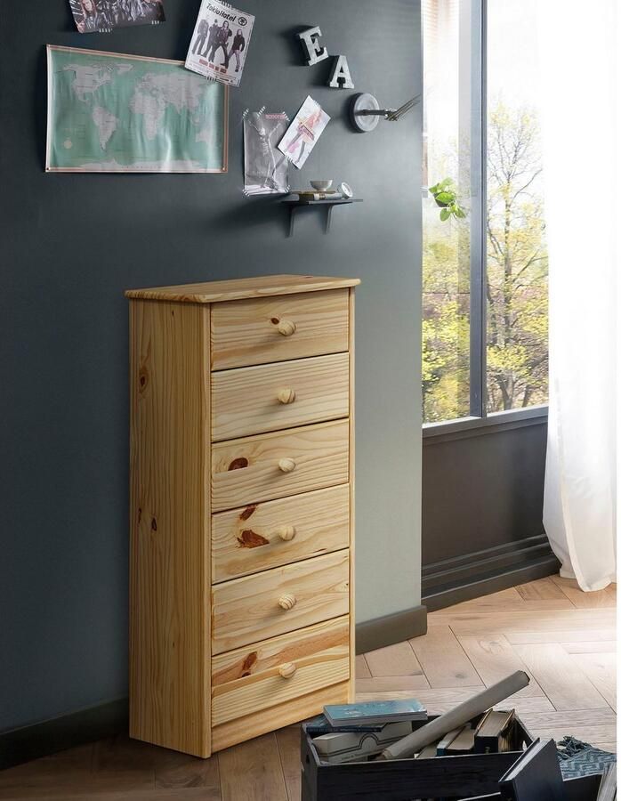 Home affaire Kast Chur van massief grenenhout