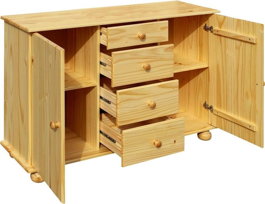 Home affaire Kast Chur van massief grenenhout