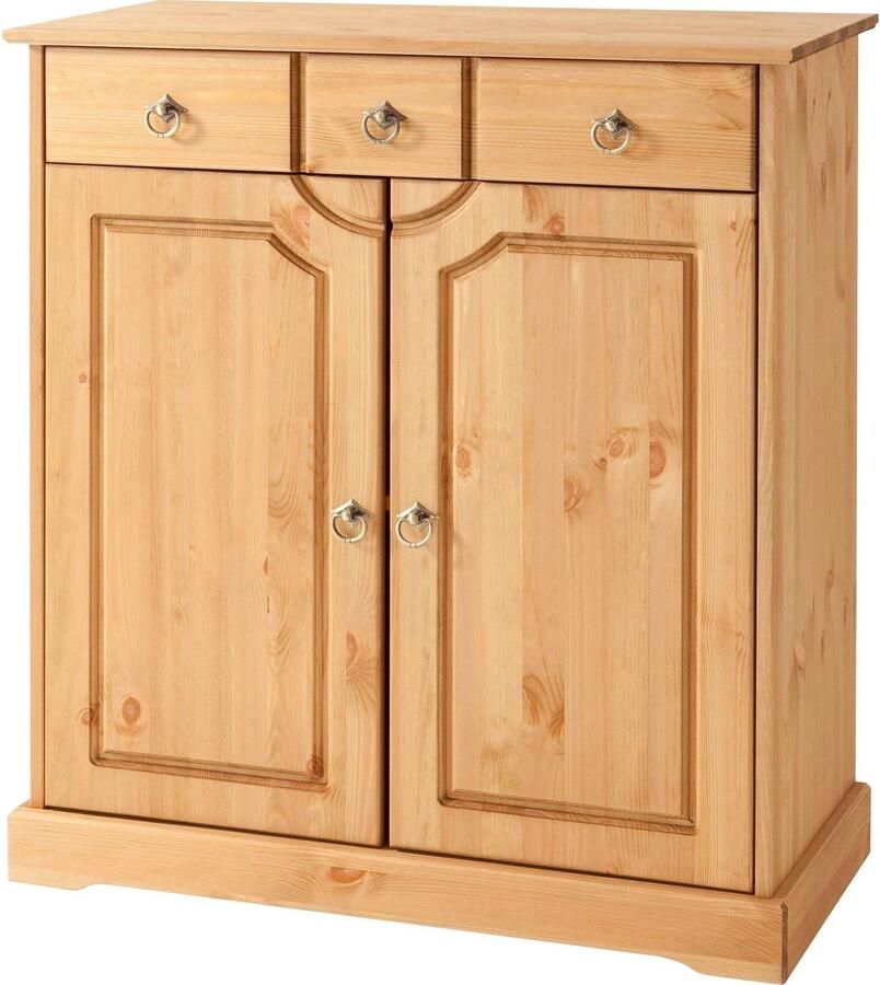 Home affaire Kast Klera Breedte 81 cm van massief grenen FSC -gecertificeerd