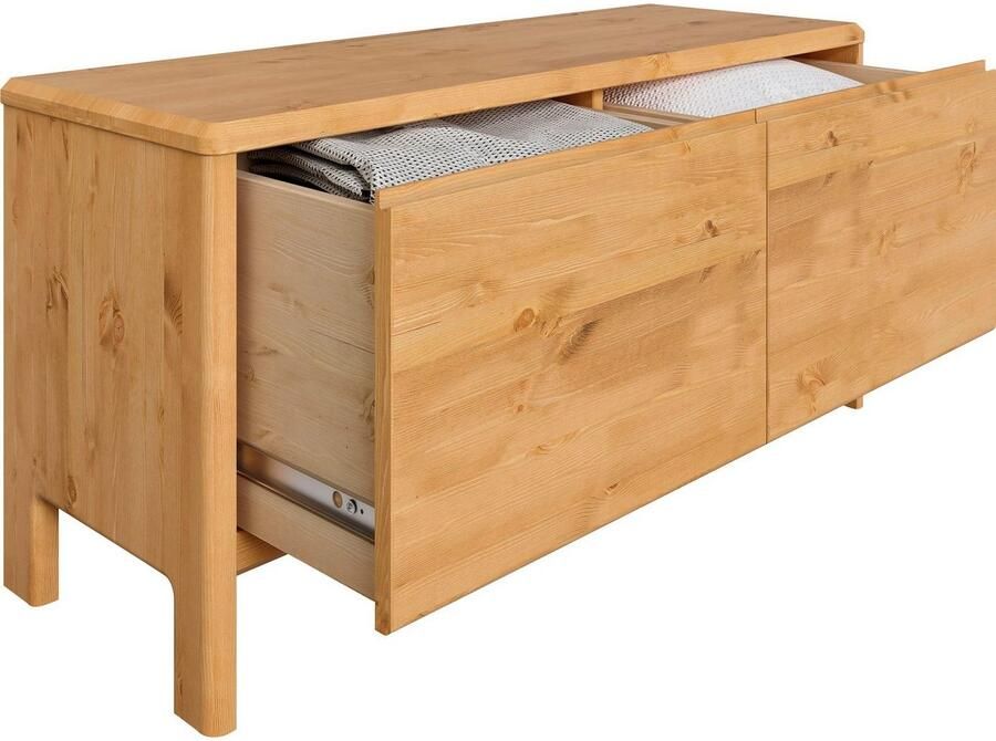 Home affaire Kast Luven FSC gecertificeerd massief hout met 2 laden