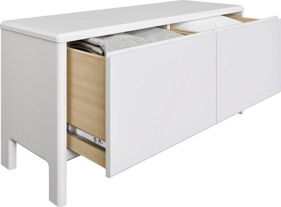 Home affaire Kast Luven FSC gecertificeerd massief hout met 2 laden