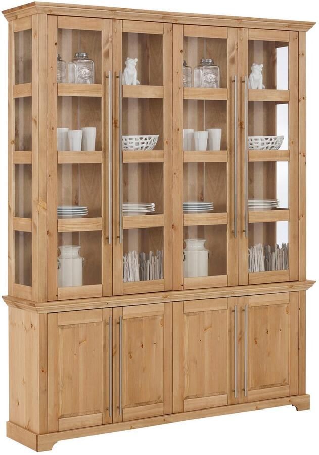 Home affaire Kast Meliss van massief grenen fsc gecertificeerd 4-deurs breedte 171 cm