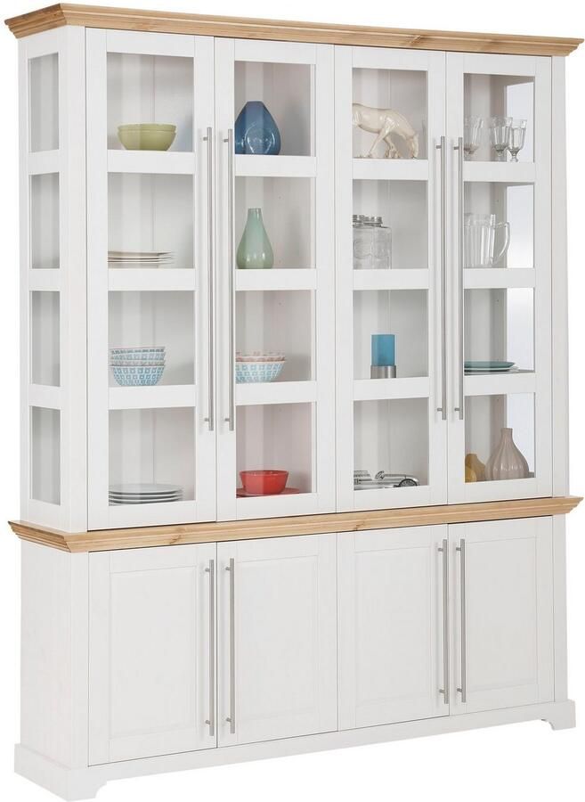 Home affaire Kast Meliss van massief grenen fsc gecertificeerd 4-deurs breedte 171 cm