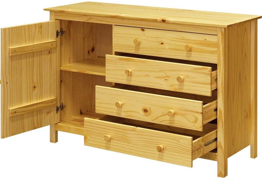 Home affaire Kast met zichtbaar nervenpatroon