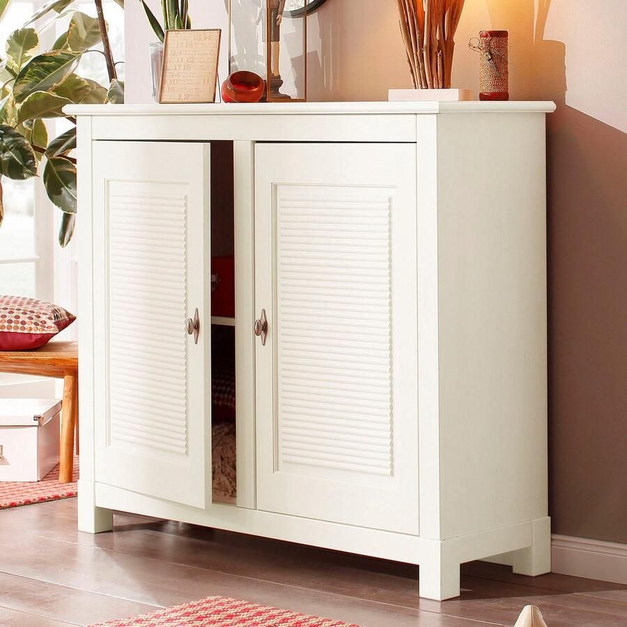 Home affaire Kast Rauna Breedte 118 cm van massief grenen