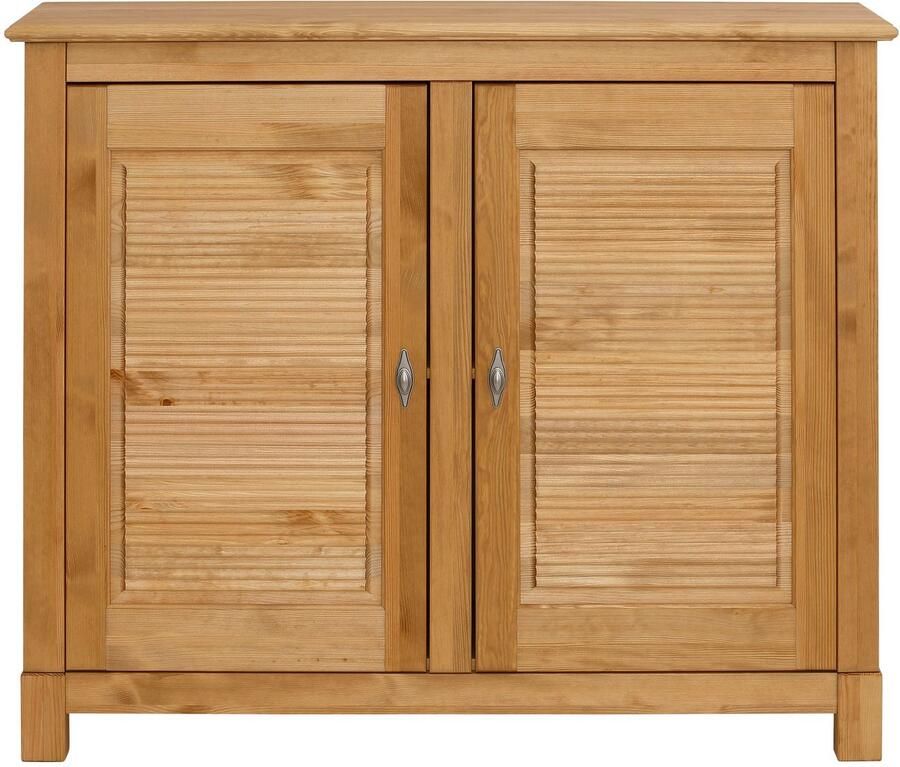 Home affaire Kast Rauna Breedte 118 cm van massief grenen