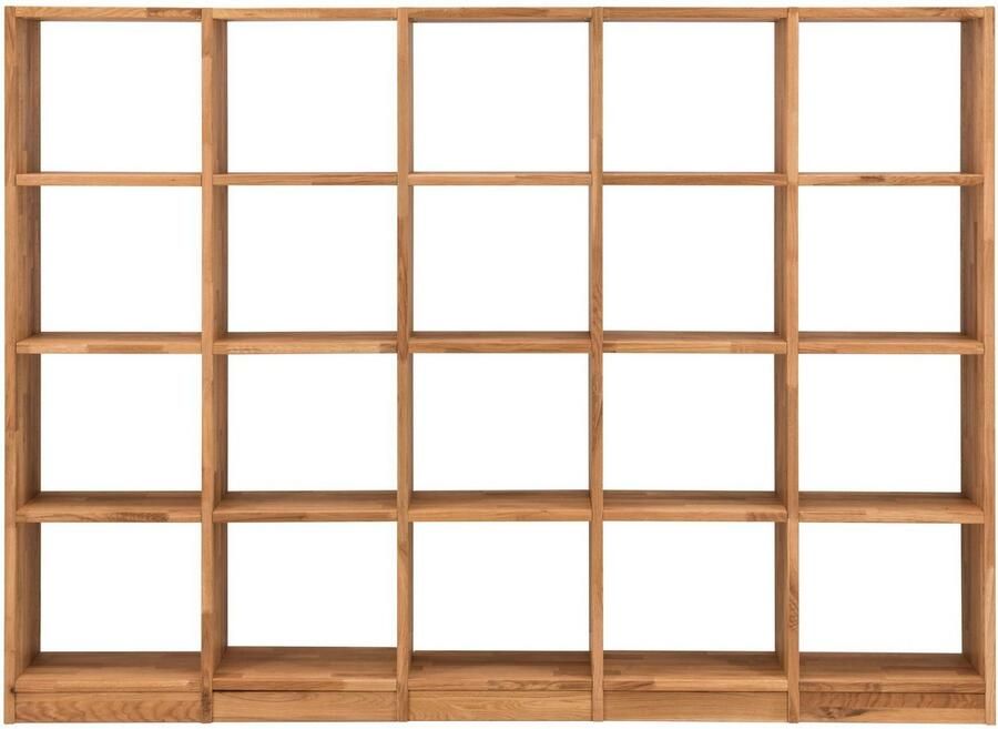 Home affaire Kastelement Ecko van mooi massief wildeikenhout breedte 225 cm