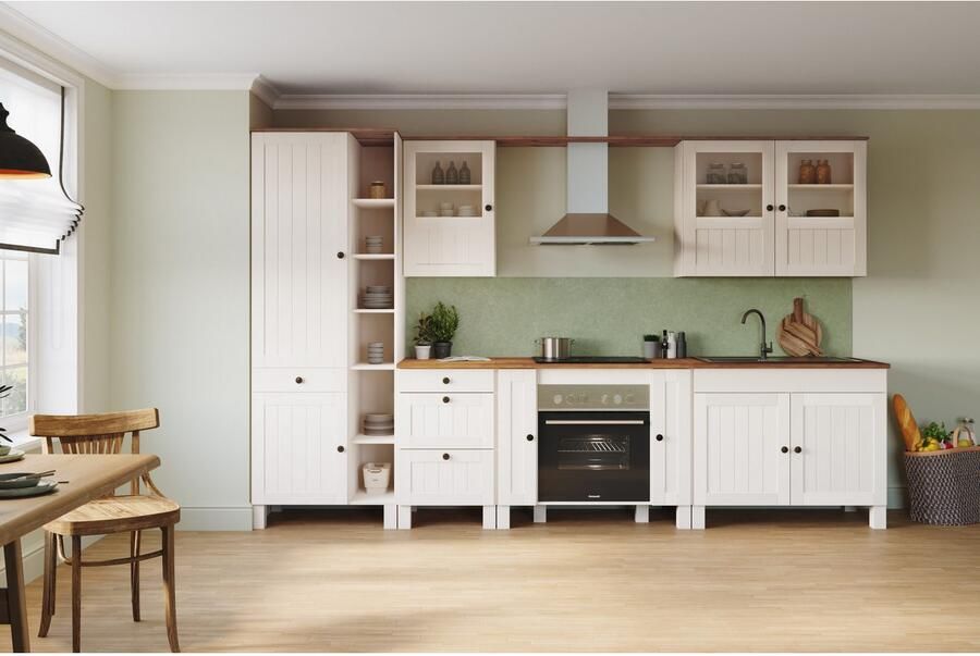 Home affaire Keukenblok Alby2 Breedte 325 cm zonder elektrische apparaten (set)