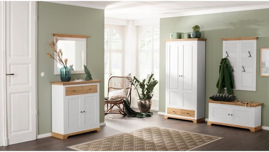 Home affaire Plank Ayanna Breedte 83 cm van massief grenen FSC (3 stuks)