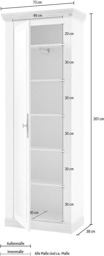 Home affaire Kledingkast Florence