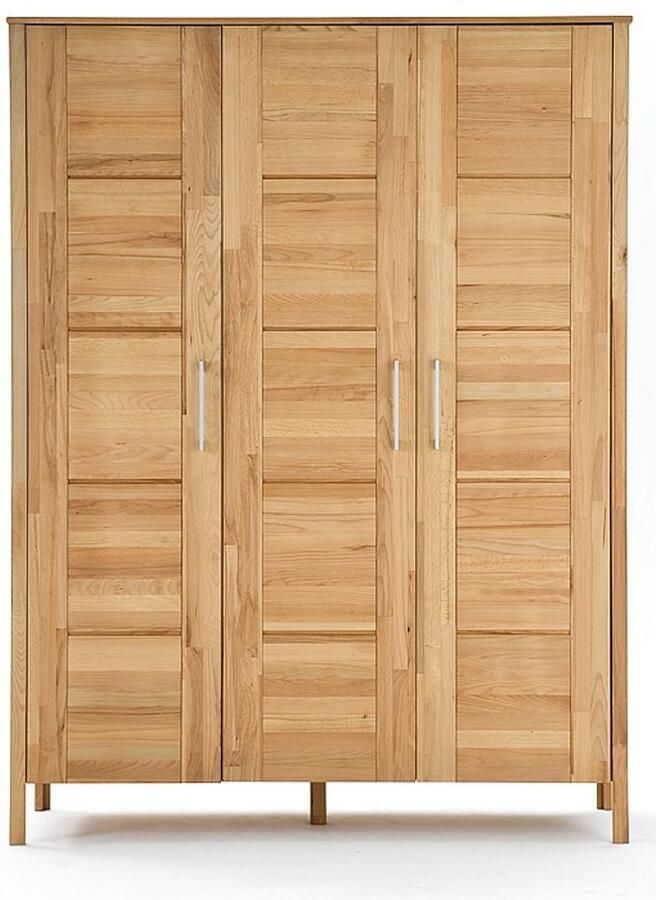 Home affaire Kledingkast Modesty II van massief beukenkernhout in verschillende kastbreedten