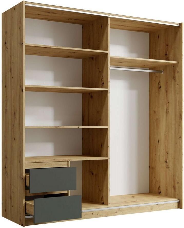 Home affaire Kledingkast Norias TOPSELLER Opbergruimte wonder moderne kast