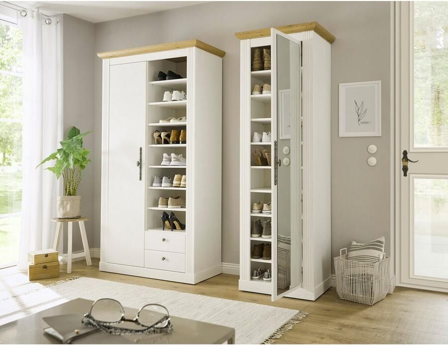 Home affaire Schoenenkast Westminster TOPSELLER! in romantische landelijke stijl