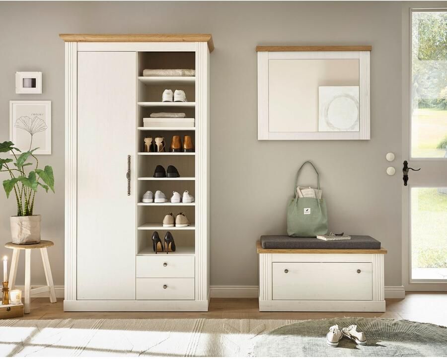 Home affaire Kledingkast Westminster TOPSELLER! in romantische landelijke stijl