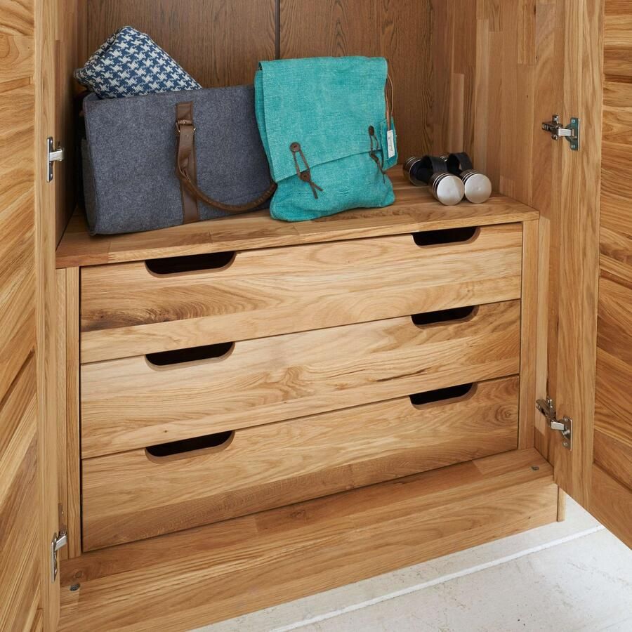 Home affaire Lade-inzet Hällevik Laden Binnenindeling in hoogwaardige afwerking Massief hout Scandinavisch design Robuust stabiel FSC gecertificeerd