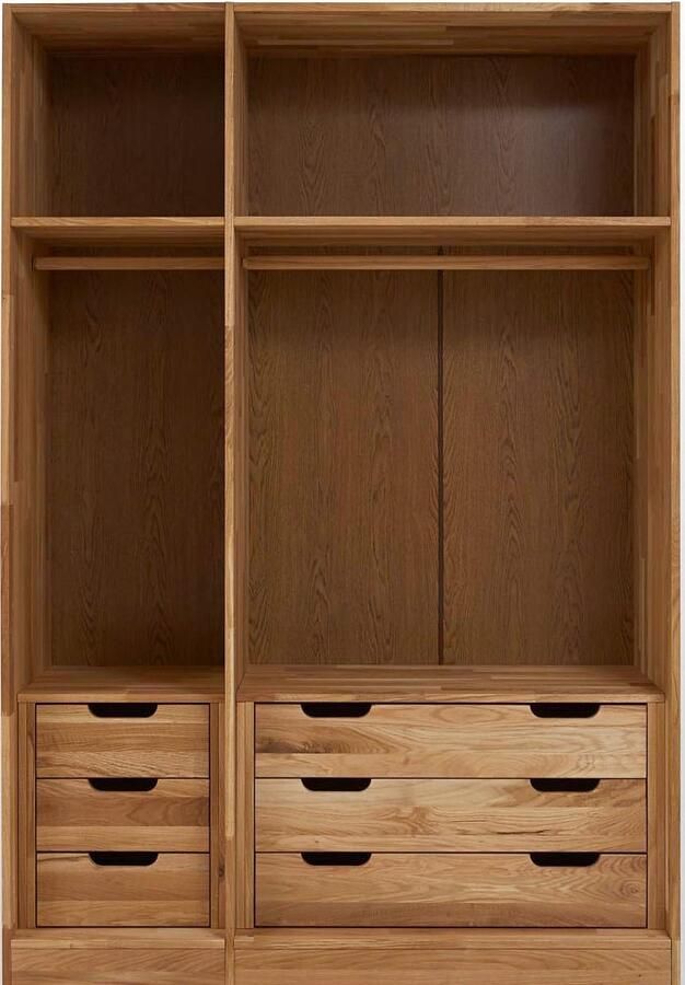 Home affaire Indeling Tommy van mooi massief wildeikenhout hoogte 150 cm