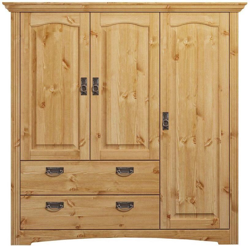 Home affaire Linnenkast Konrad van massief grenen met veel bergruimte