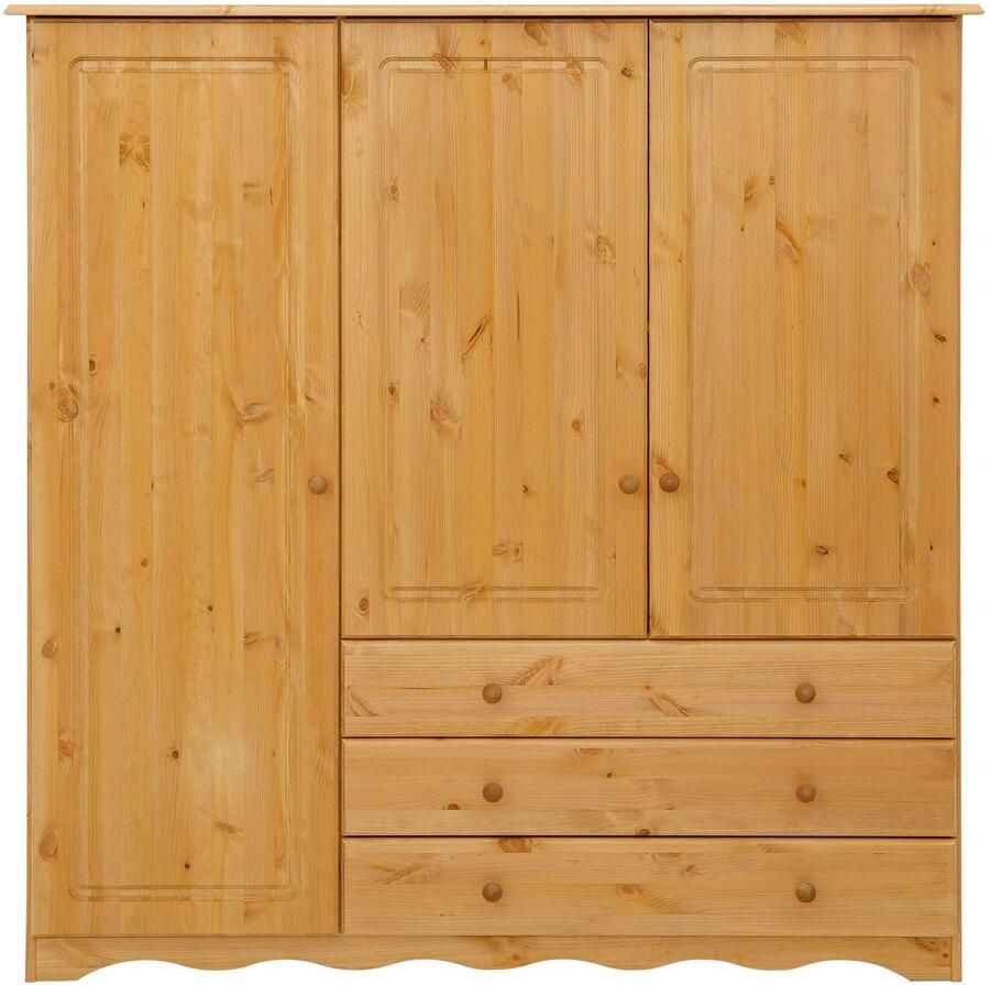 Home affaire Linnenkast Minik van mooi massief grenenhout in verschillende kleurvarianten