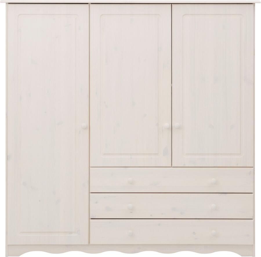 Home affaire Linnenkast Minik van mooi massief grenenhout in verschillende kleurvarianten