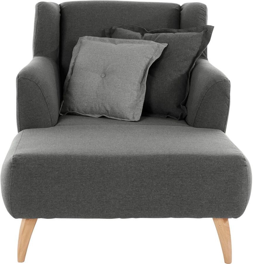 Home affaire Loveseat Baggio Knuffel Mega Lounge Big Fauteuil