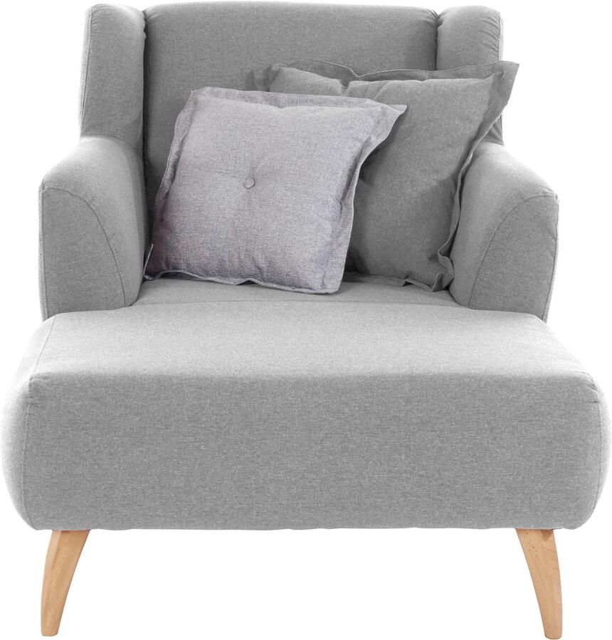 Home affaire Loveseat Baggio Knuffel Mega Lounge Big Fauteuil