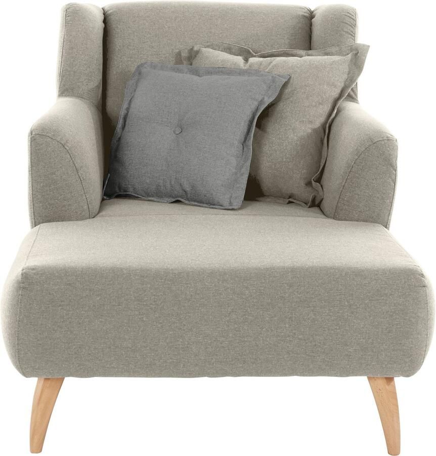 Home affaire Loveseat Baggio Knuffel Mega Lounge Big Fauteuil