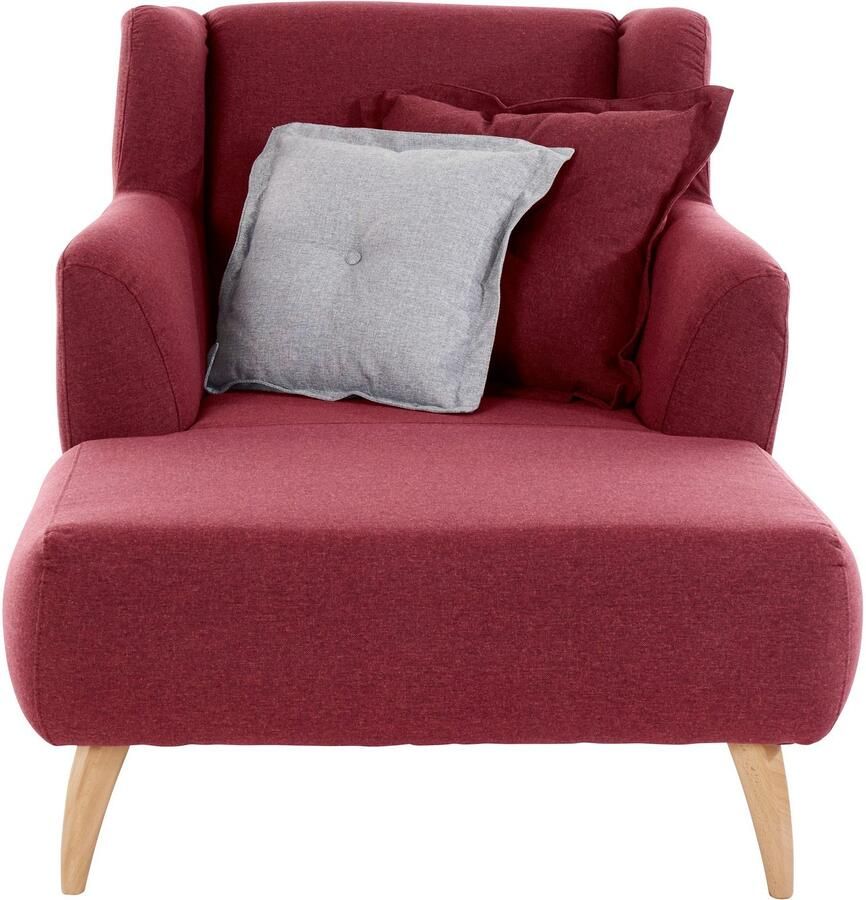 Home affaire Loveseat Baggio Knuffel Mega Lounge Big Fauteuil