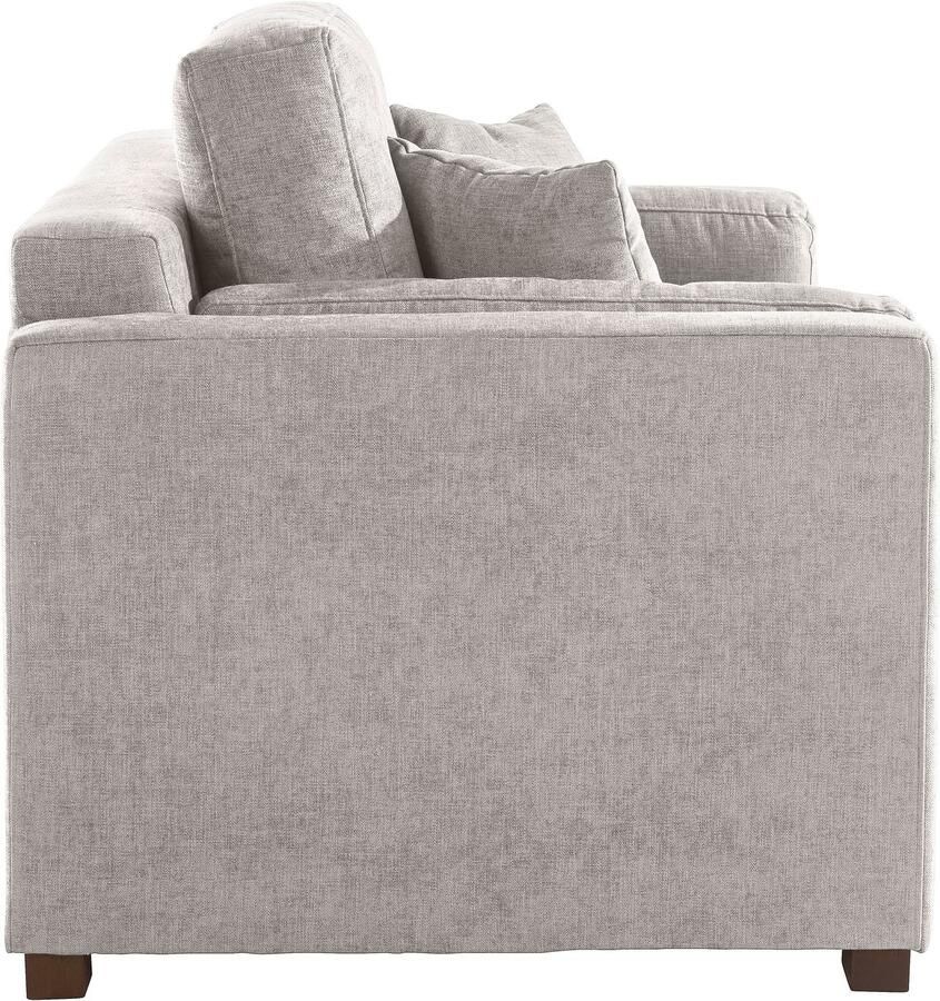 Home affaire Loveseat Fresh Pond fauteuil zacht zitcomfort incl. sierkussen bxdxh: 140x96x95 cm