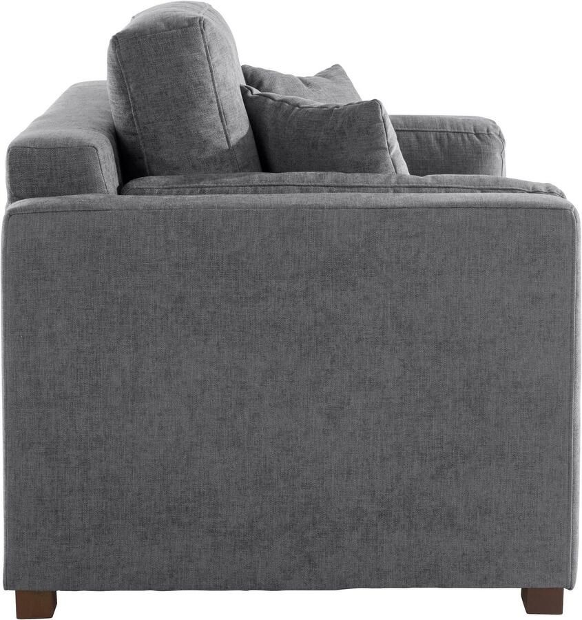 Home affaire Loveseat Fresh Pond fauteuil zacht zitcomfort incl. sierkussen bxdxh: 140x96x95 cm
